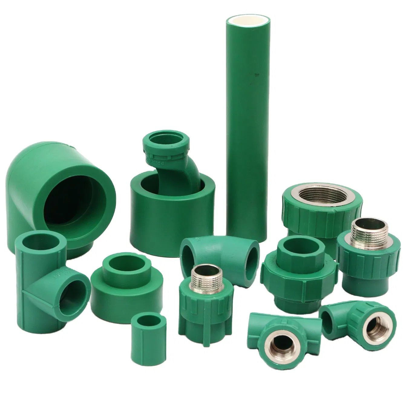 Zhuji PVC Plumbing Material 90 Degree PPR Female Male Elbow Tee in Pipe Fittings