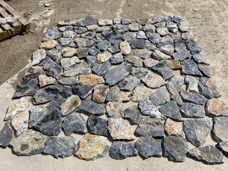 Natural Grey Yellow Black Granite Wall Stone, Cladding, Facade for Outdoor