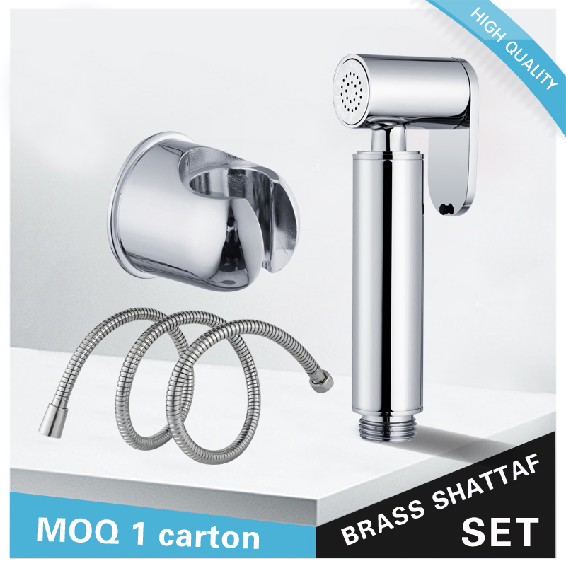 Смеситель для биде с гигиеническим душем, нержавеющая сталь