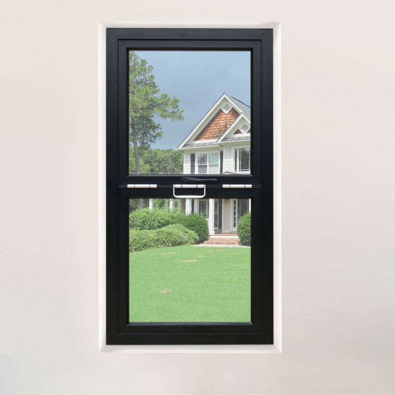 Aluminium Vertical Folding Push up Window