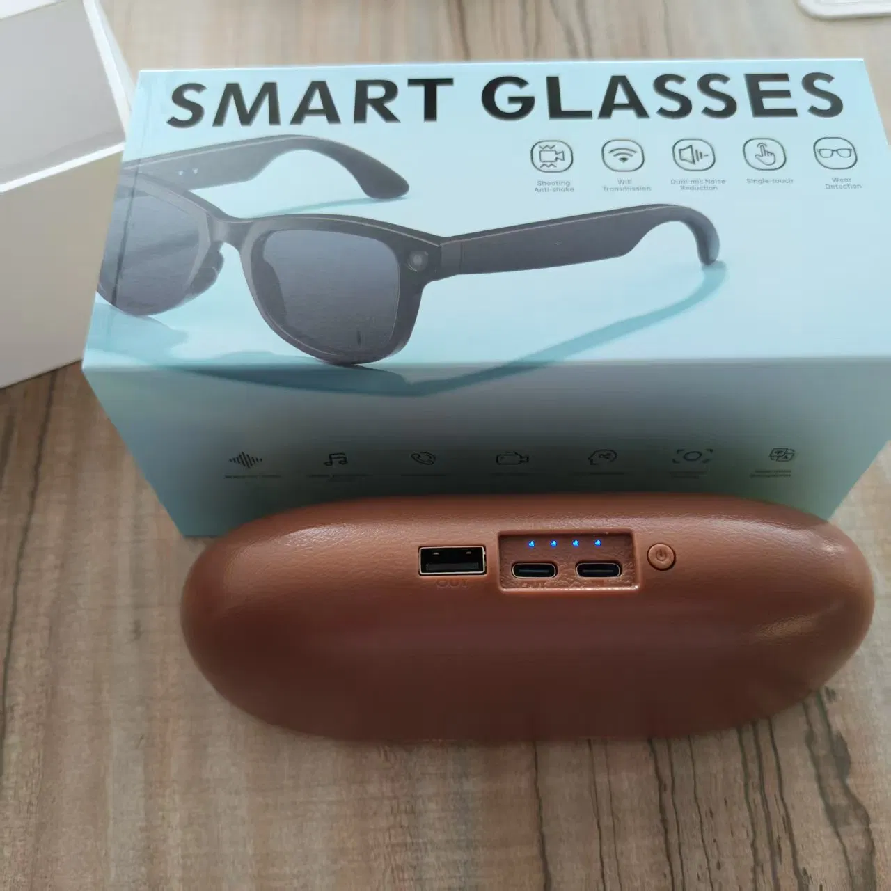 Умные очки с AI-переводчиком, камерой и шумоподавлением