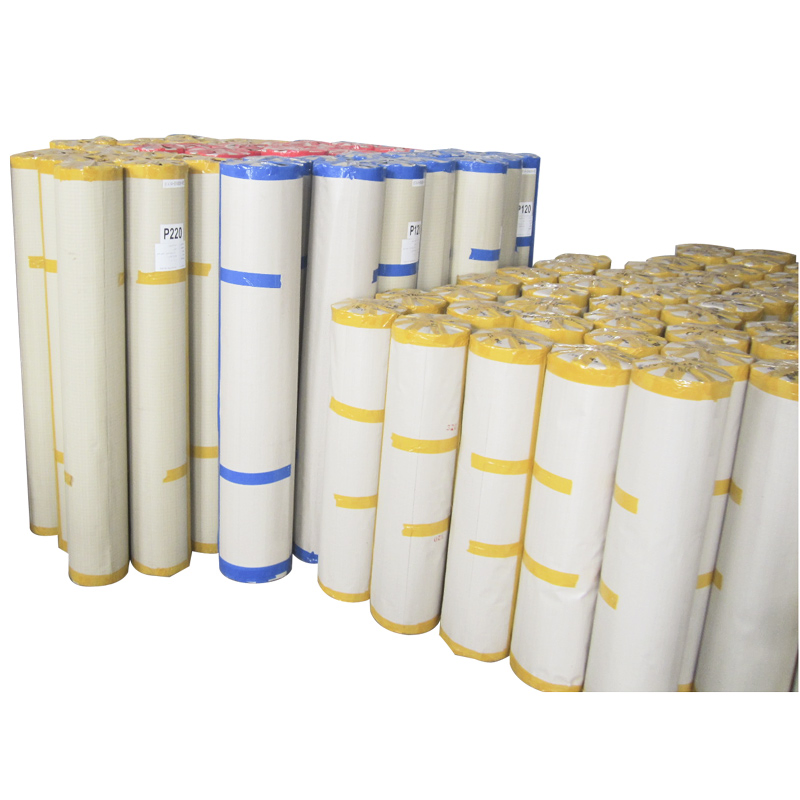 Мягкая абразивная ткань для дерева в рулоне