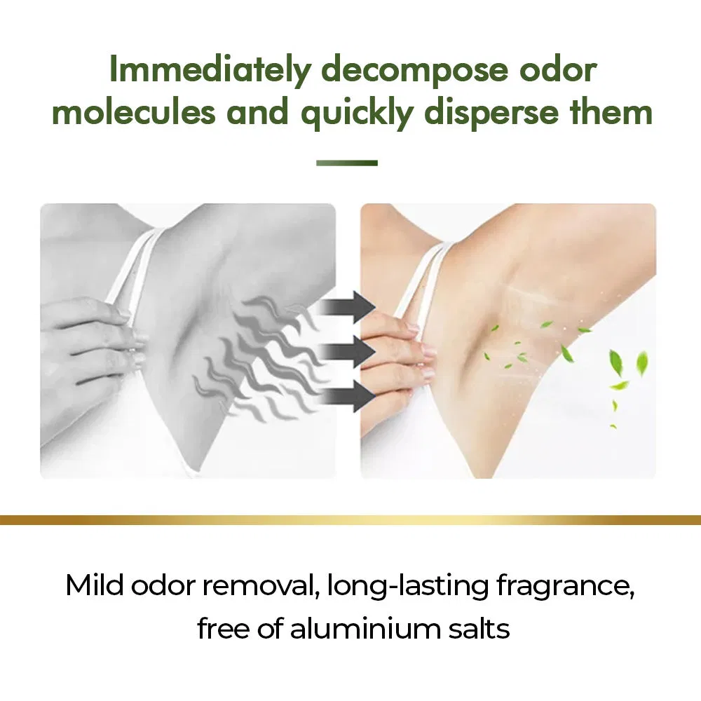 Gentle Deodorant Intimate Body Mist Perfume Balm Stick Eliminate Sweat Odors Moisturizes