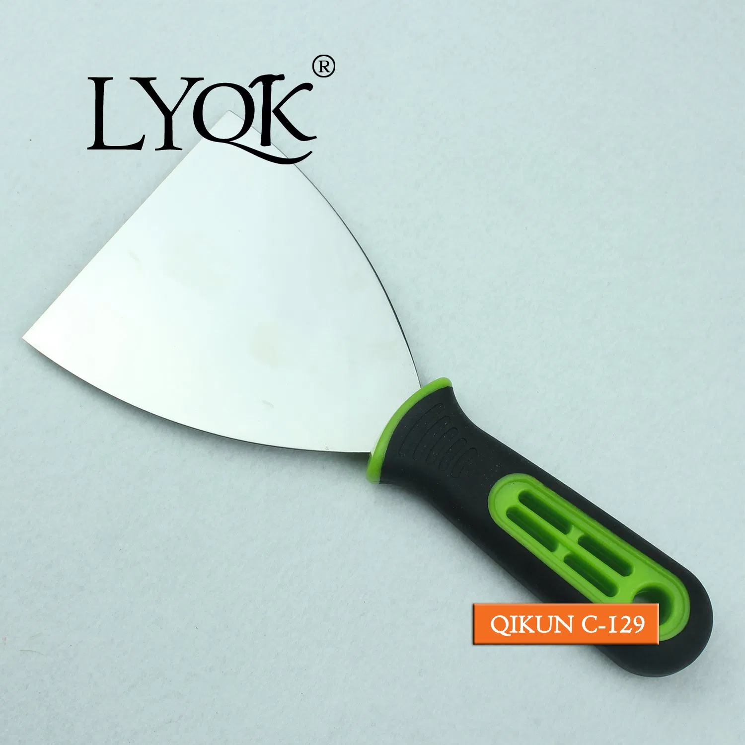 C-129 Construction Decoration Paint Hand Tools Plastic Handle Mirror Polished Stainless Steel Scraper