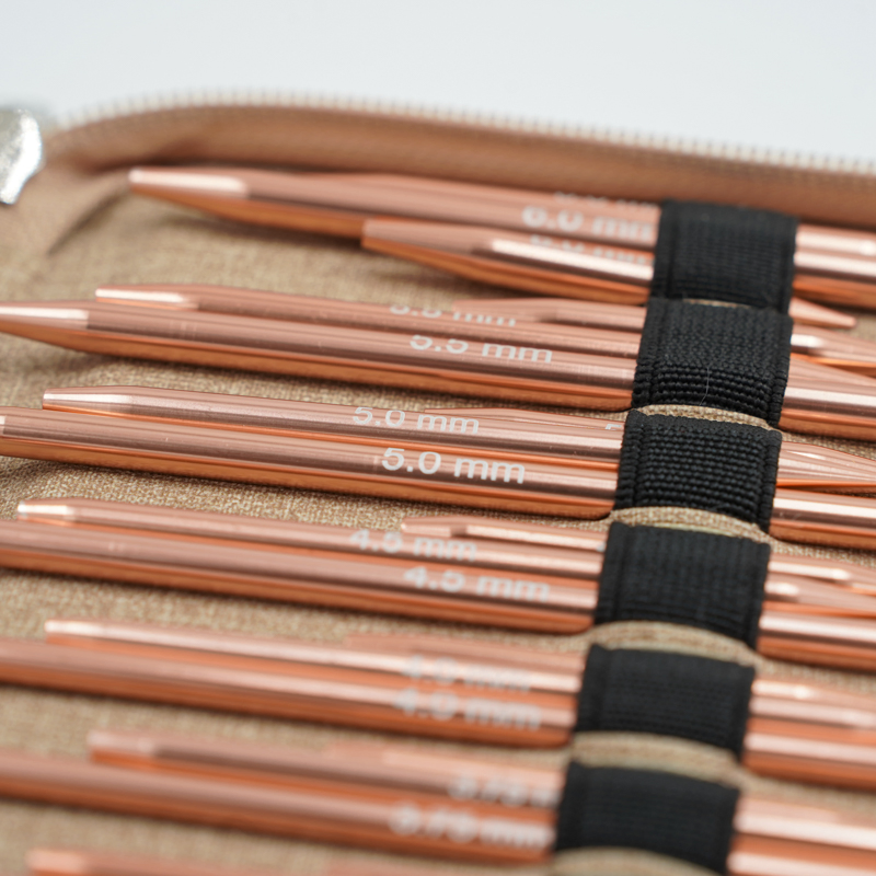 Aluminum Interchargable Circular Needles Sets (9PCS)