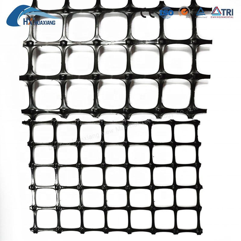 China PP Grid Polypropylene Geogrid Paver Driveway Plastic Geogrid for Soil Stabilization