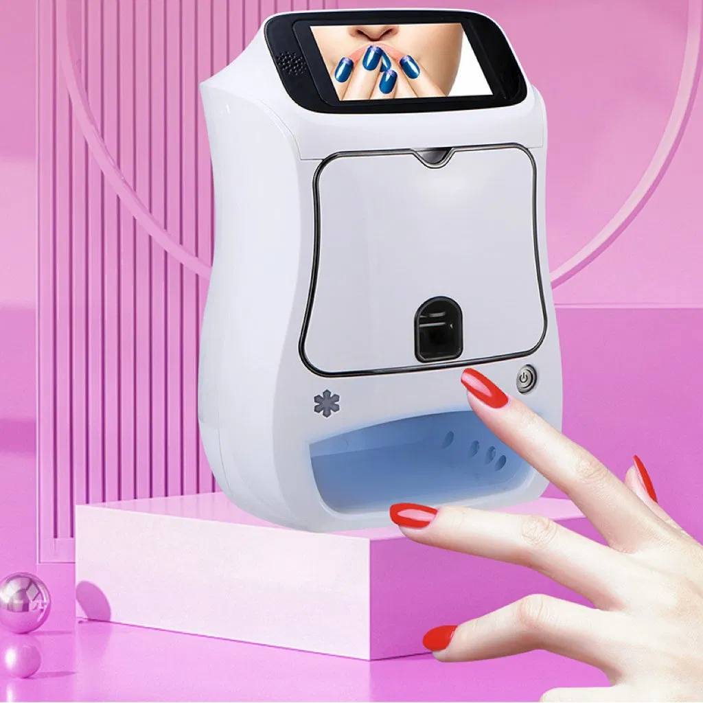 Portable Nail 3D Printing Beauty Device Home Use Nail Printing Machine