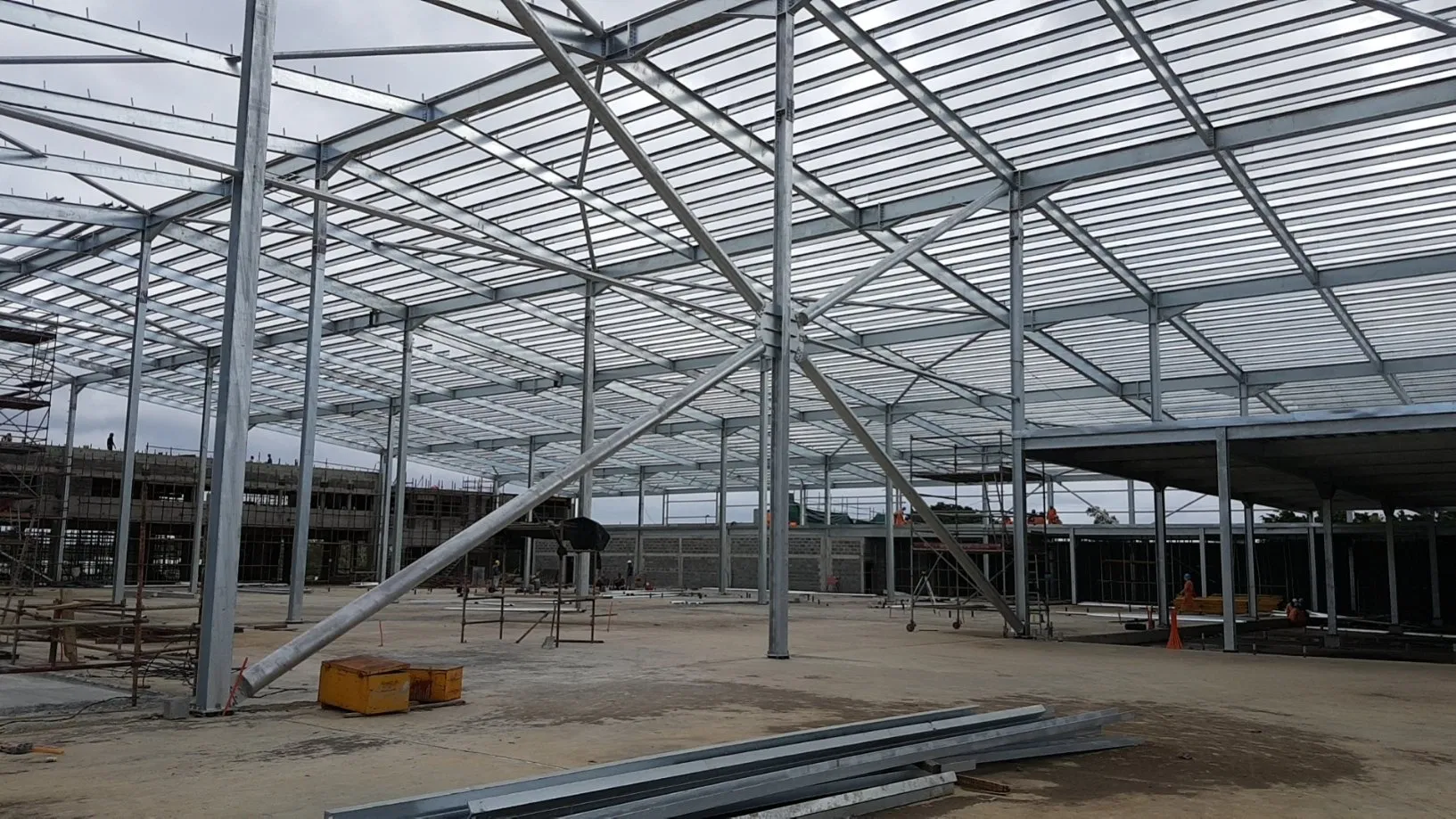 Prefabricated Steel Structure Frame Supermarket