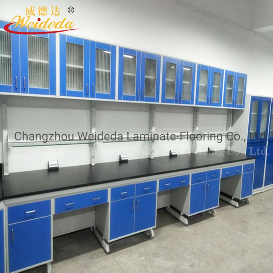 Durable Anti-Water Anti-Acid Alkali Anti-Corrosion Chemical Resistant Fireproof Phenolic Formica HPL Compact Panel for Hospital Test Tabletop