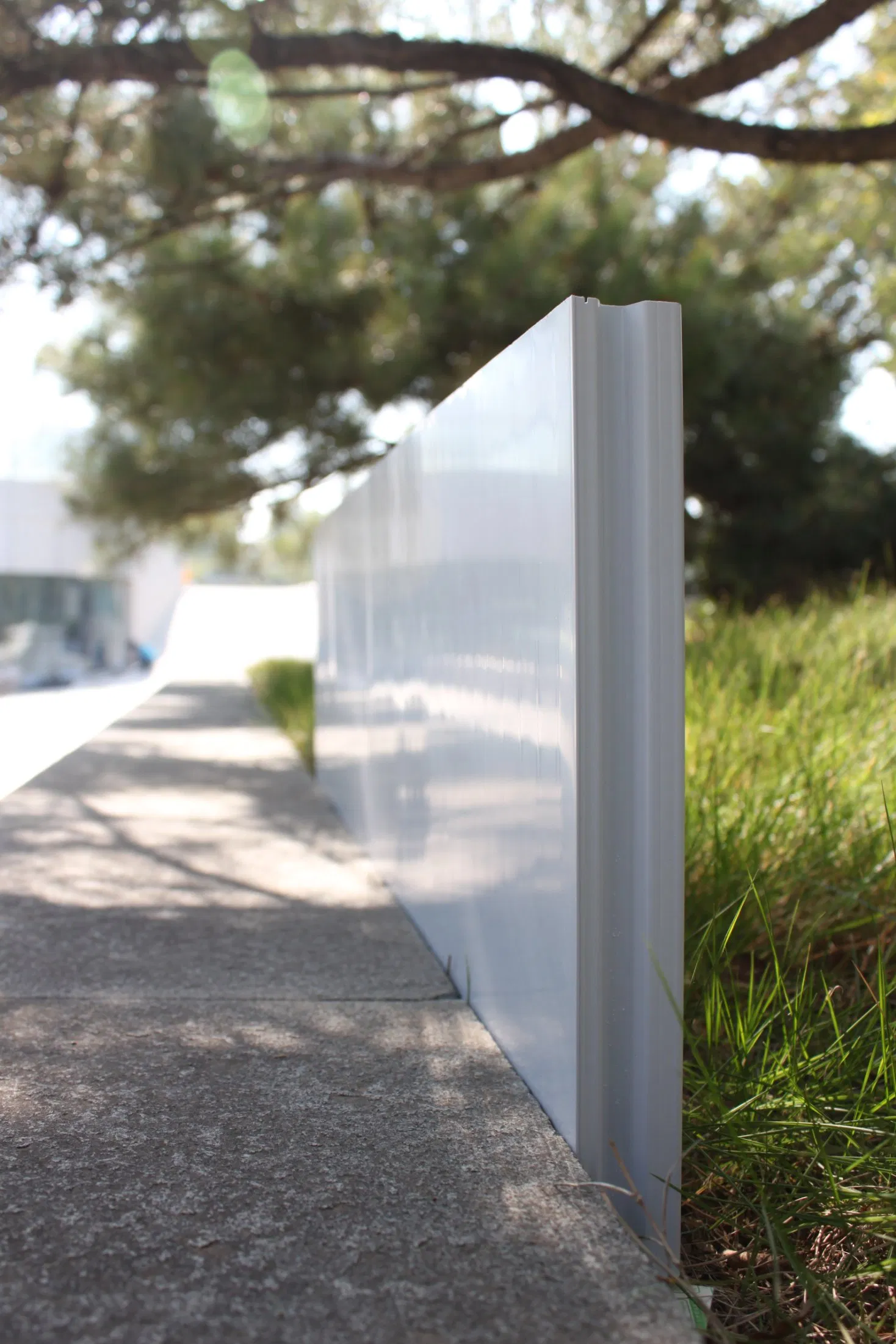 PVC Eco- Friendly Construction Hoarding Fencing Panel Temporary Fence