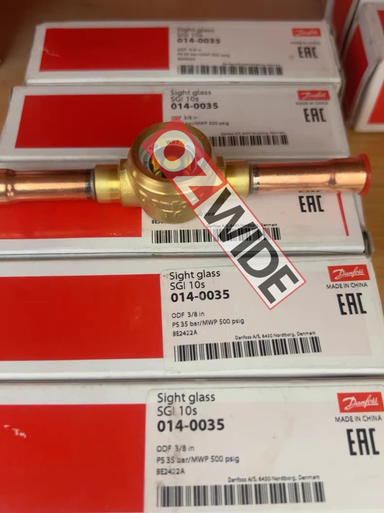 Danfoss 014-0035 Sgi10s Sight Glass Solder Flare ODF Refrigeration Cold Room