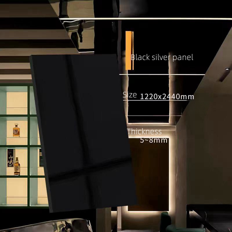 Stylish Charcoal Framed Mirror for Contemporary Home Interiors