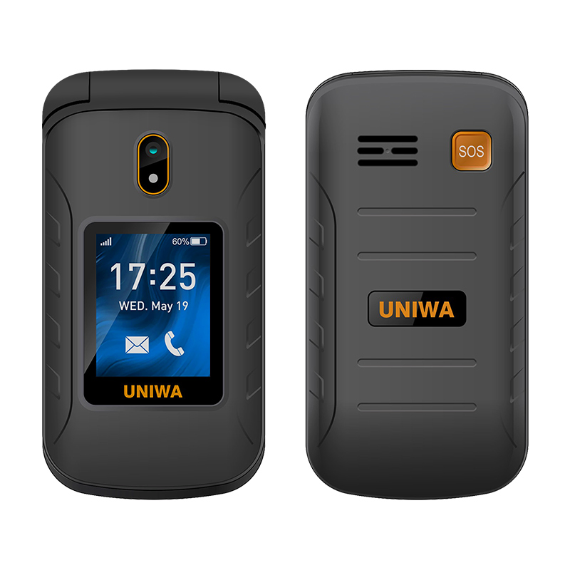 Раскладушка с двумя экранами 4G, 2.8 и 1.77 дюйма