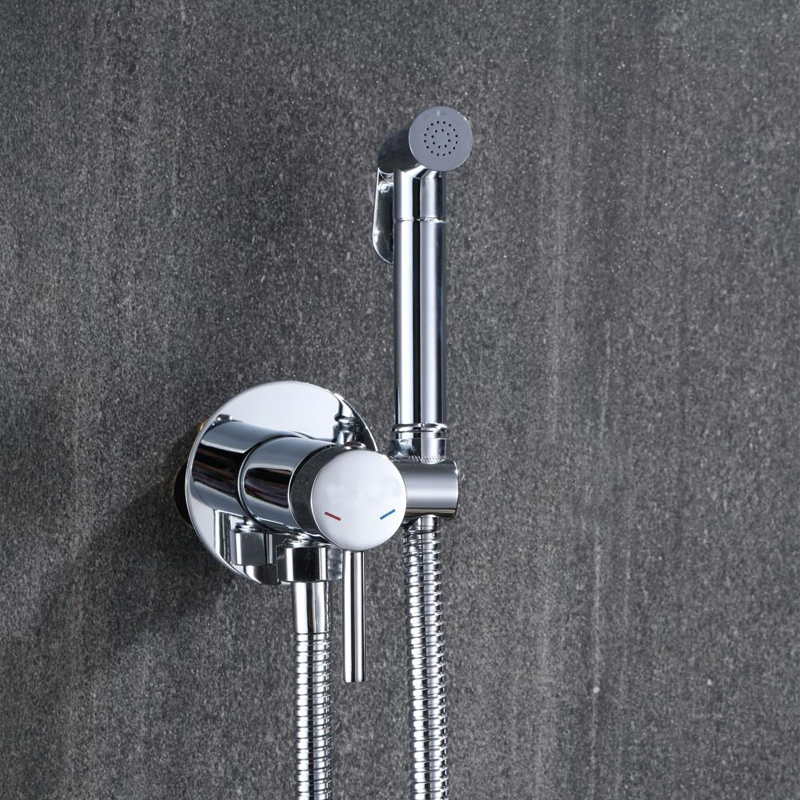 Toilet Shattaf Head Health Faucet Brass Hand Held Hygienic Bidet Shower Sprayer