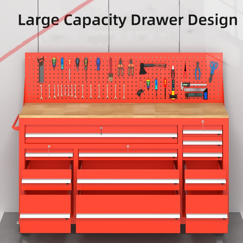 Heavy Duty Tool Cart Drawer Maintenance Storage Cabinet Thickened Hardware Multidrawer Handcart Tool Cart