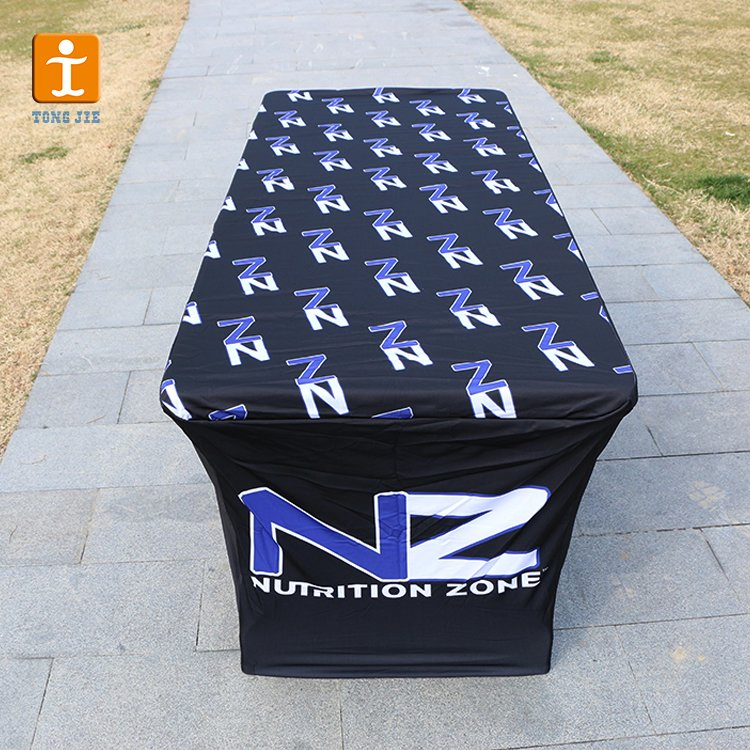 Custom Trade Show Full Color Dye Sublimation Print Table Cloth