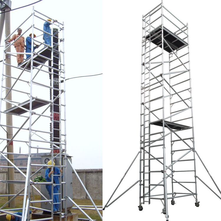 Dragonstage Aluminium Scaffolding Customized Movable Scaffold for Construction