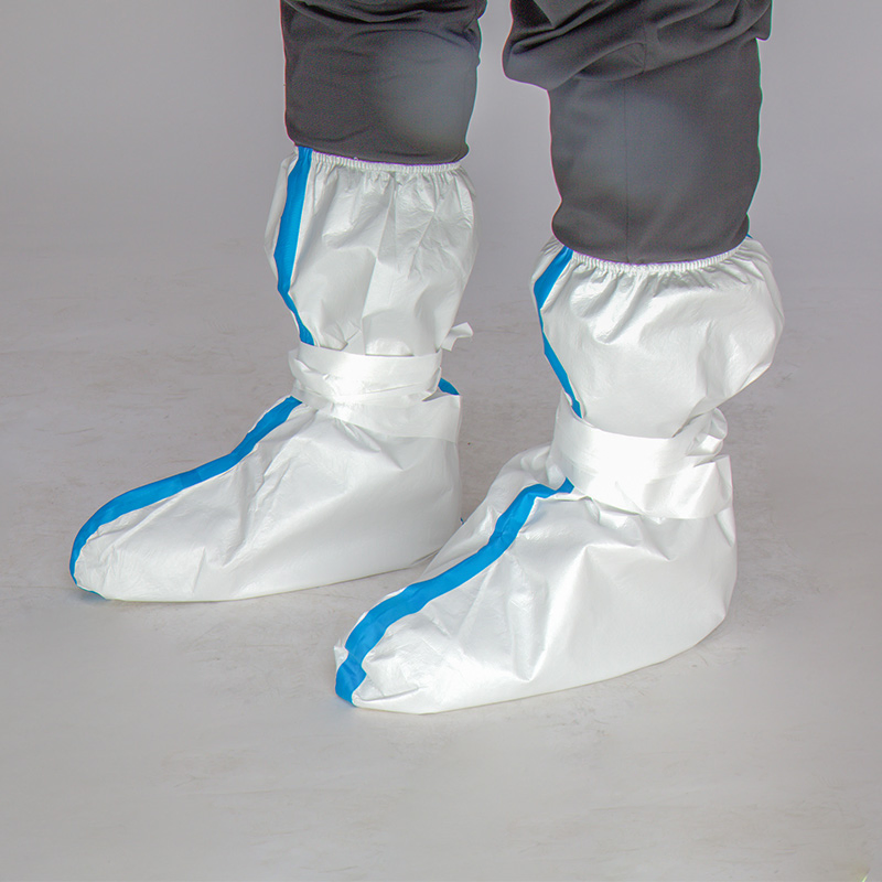 Wholesale Manufacturer Waterproof Foot Shoe Covers Disposable Non Woven Non Slipanti-Dust Shoe Cover Nonwoven Shoe Cover PP Boot Covers