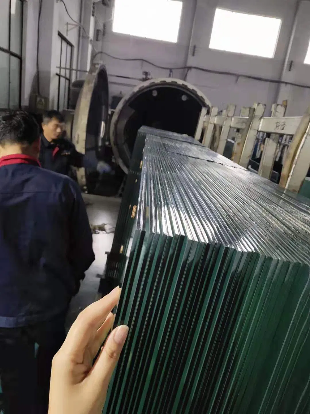 11.14mm Clear and Color Tempered Laminated Glass with Tinted PVB/Sandwich Glass