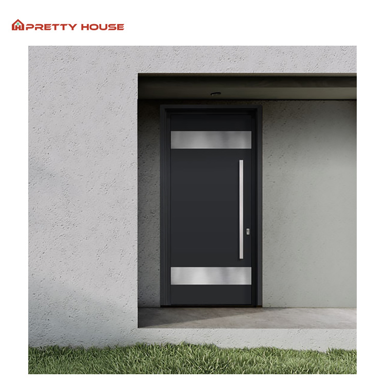 High Quality Luxury Aluminum Doors Entrance Front Door for Homes