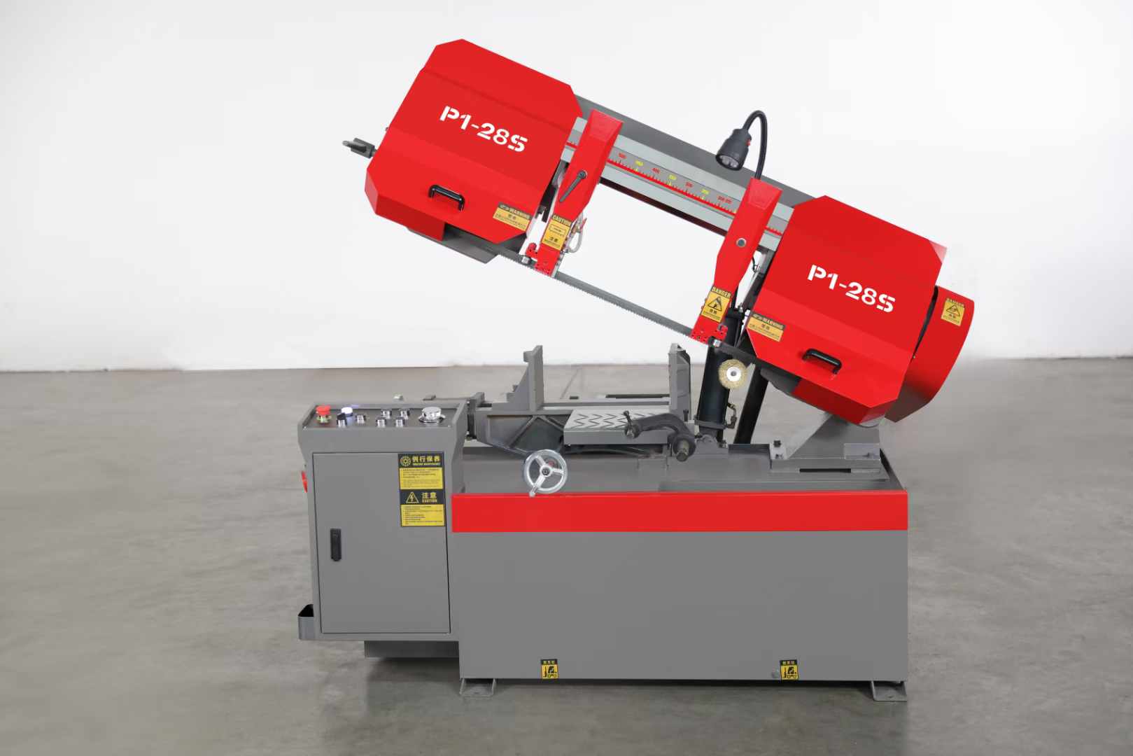 Ленточная пила по металлу горизонтальная гидравлическая 2.2 кВт