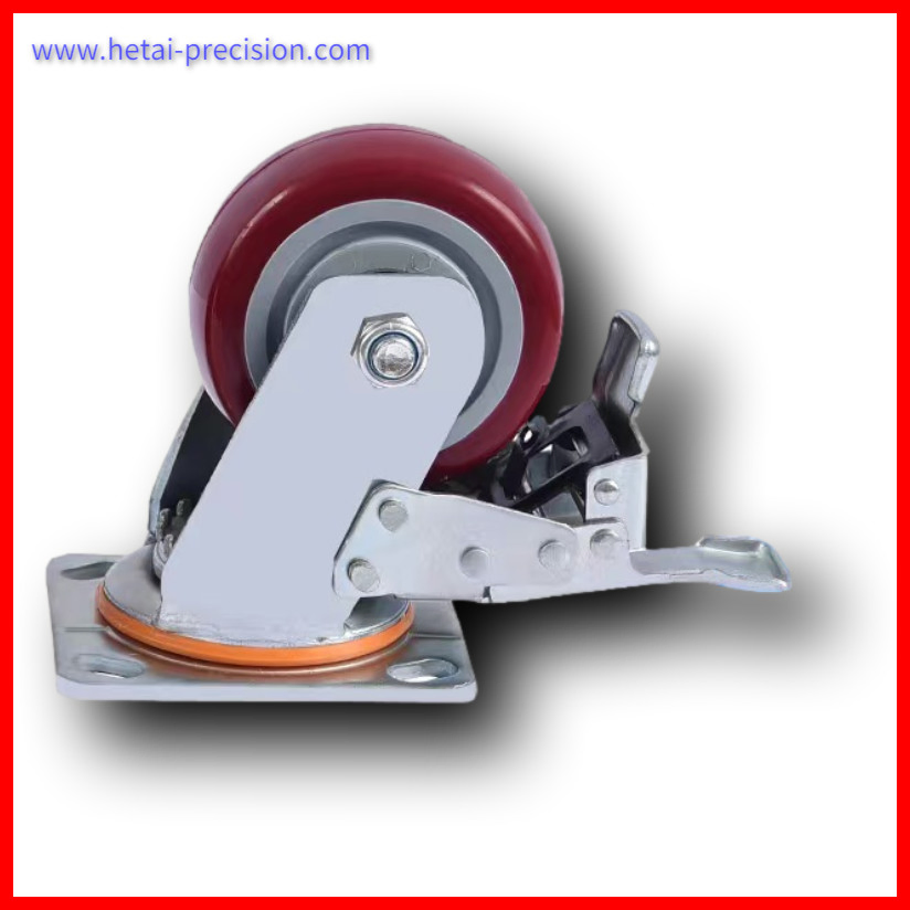 Industrial Heavy Duty Swivel/ Fixed Iron Core Rigid Swivel Caster with/Without Brake Caster Wheel