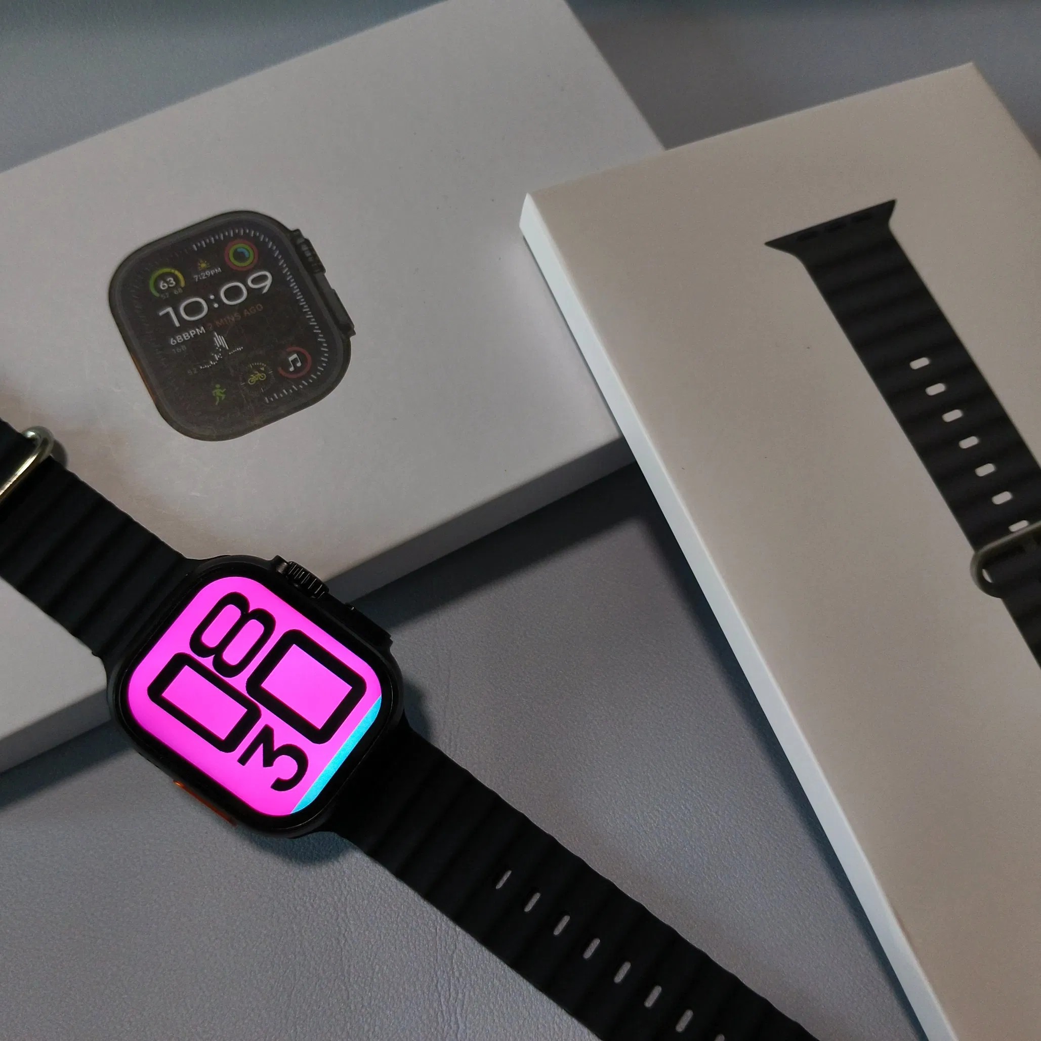 AAA+++High Quality Ultra 2 Smartwatch with 1: 1 Sports Mode GPS Tracking and Smartwatch Blood Oxygen Saturation Detection Function etc