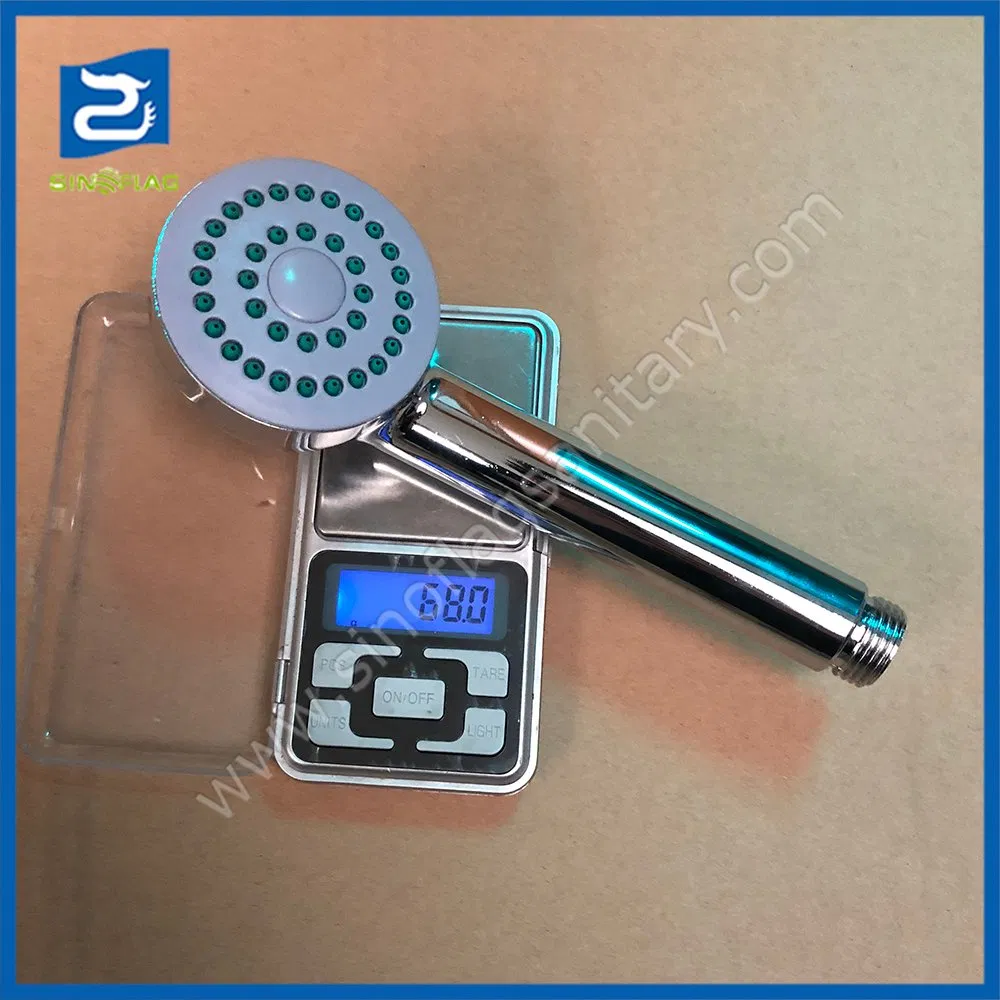 China Cheap ABS Chromed Plastic Single Spray Hand Shower