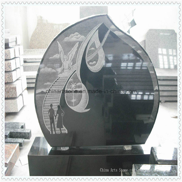 Nature Granite Tombstone for Memory