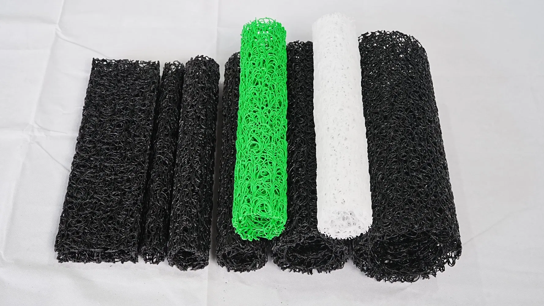 3D Mesh Geocomposite Round Drain Plastic Blind Drainage Ditch with Compressive Strength