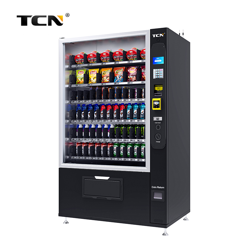Tcn Snack and Cold Drink Vending Machine for Health Beverage Vending