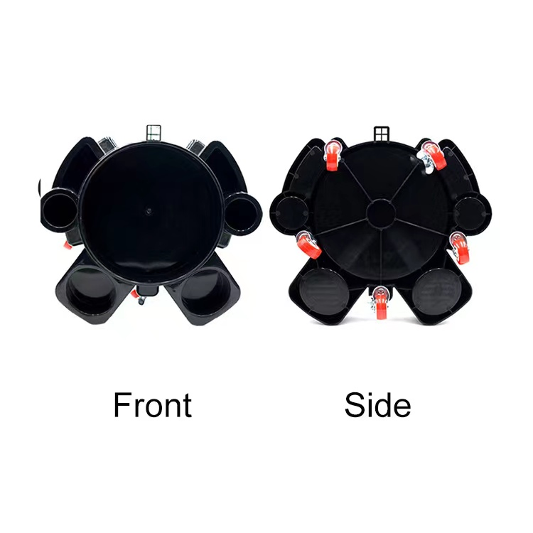 Тележка для ведра 5 галлонов с 5 роликами