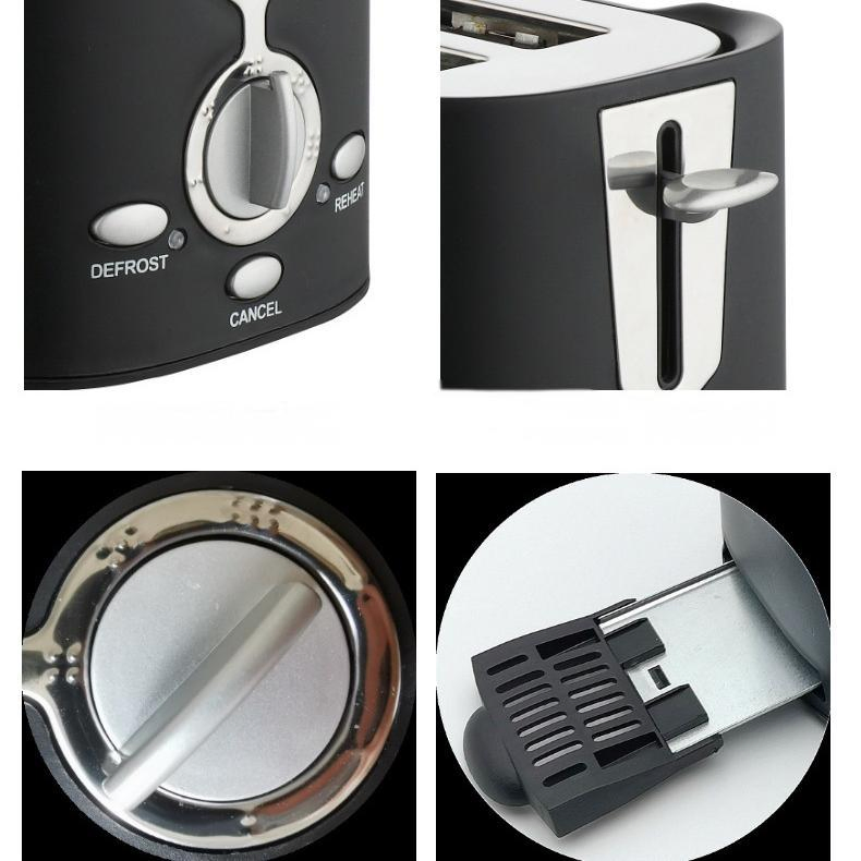 Bread Toaster Quick Heating Breakfast Maker for Toast, Bagels, and Sandwiches