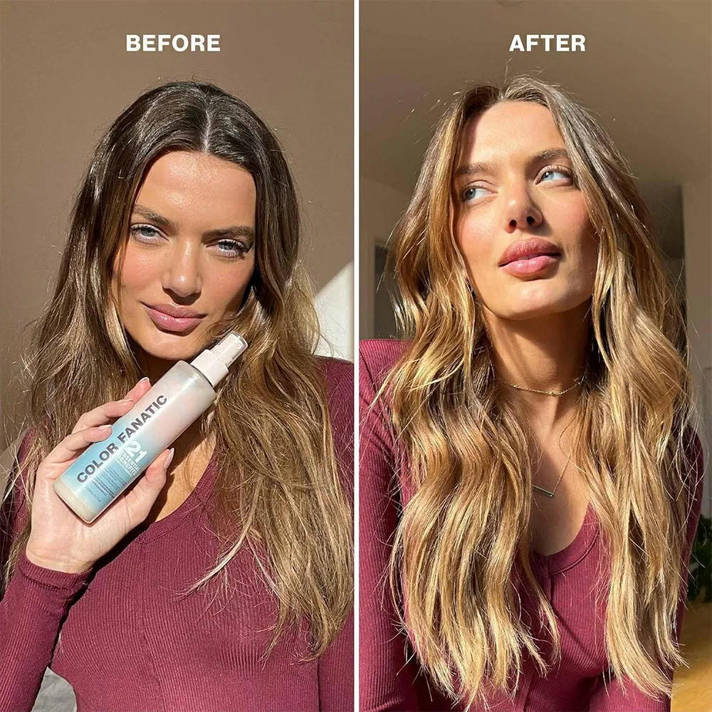 Private Label Leave-in Conditioner Detangler Spray Hair Care Vegan Sulfate Paraben Free Moisture Repair Hair Treatment Spray
