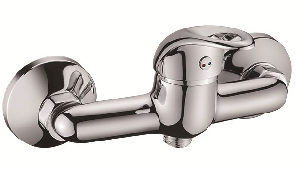 Brass Wall Mounted Single Handle Bathtub Shower Faucet (H12-108)