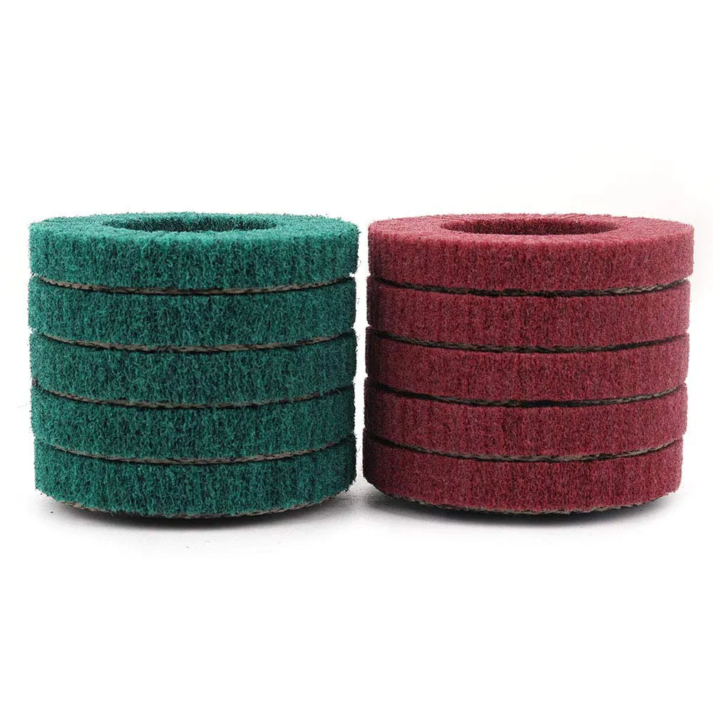 180/320 Grit Nylon Fiber Flap Disc Metal Polishing Wheel