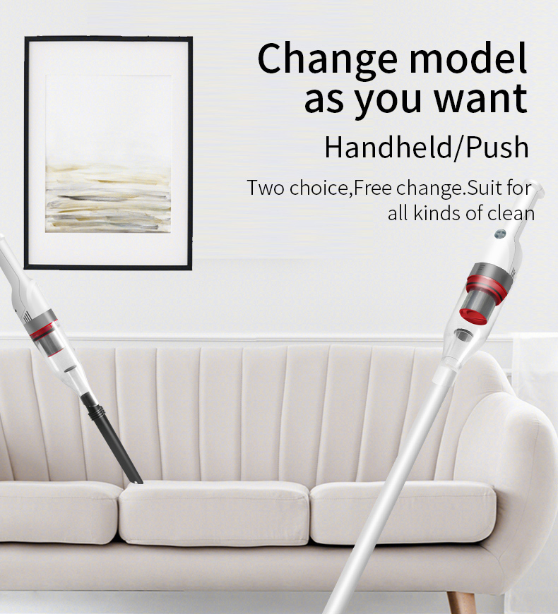 75W Two Speed Control Mini Cordless Vacuum Cleaner for Car