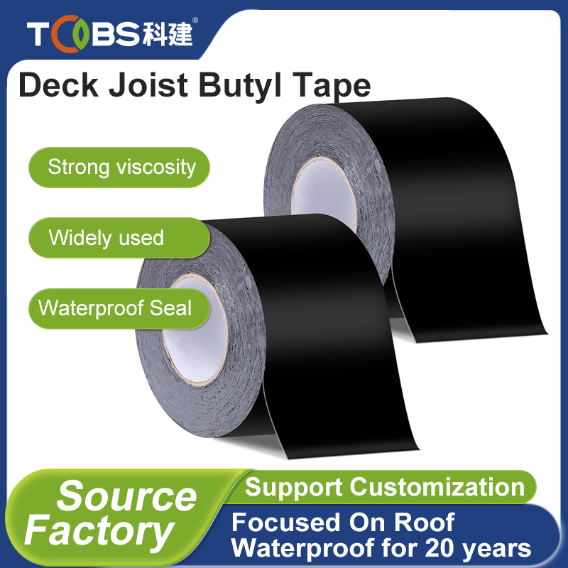 Butyl Tape Manufacturer Custom Label Wear-Resistant Joist Deck Tape Sticky Anti-Corrosion Waterproof Joist Tape for Decking