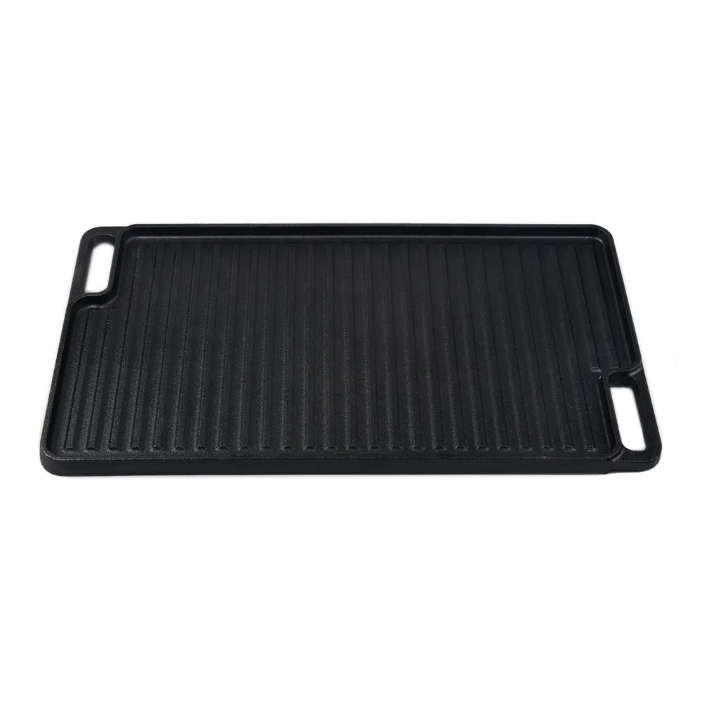 Reversible Pre-Seasoned Cast Iron Grill and Griddle