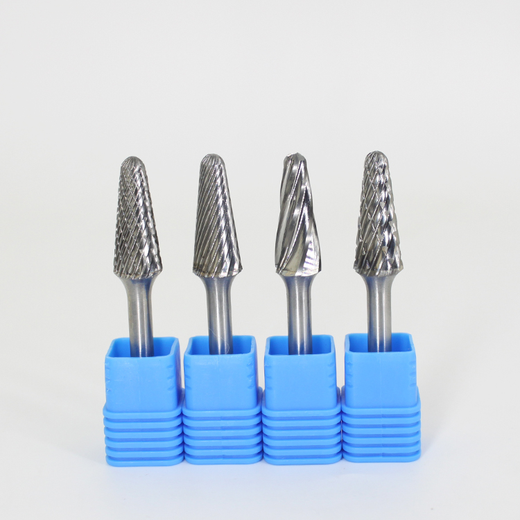 Wholesale Price Type L Sx Tooth Taper Carbide Burr Burrs for Metal Steel