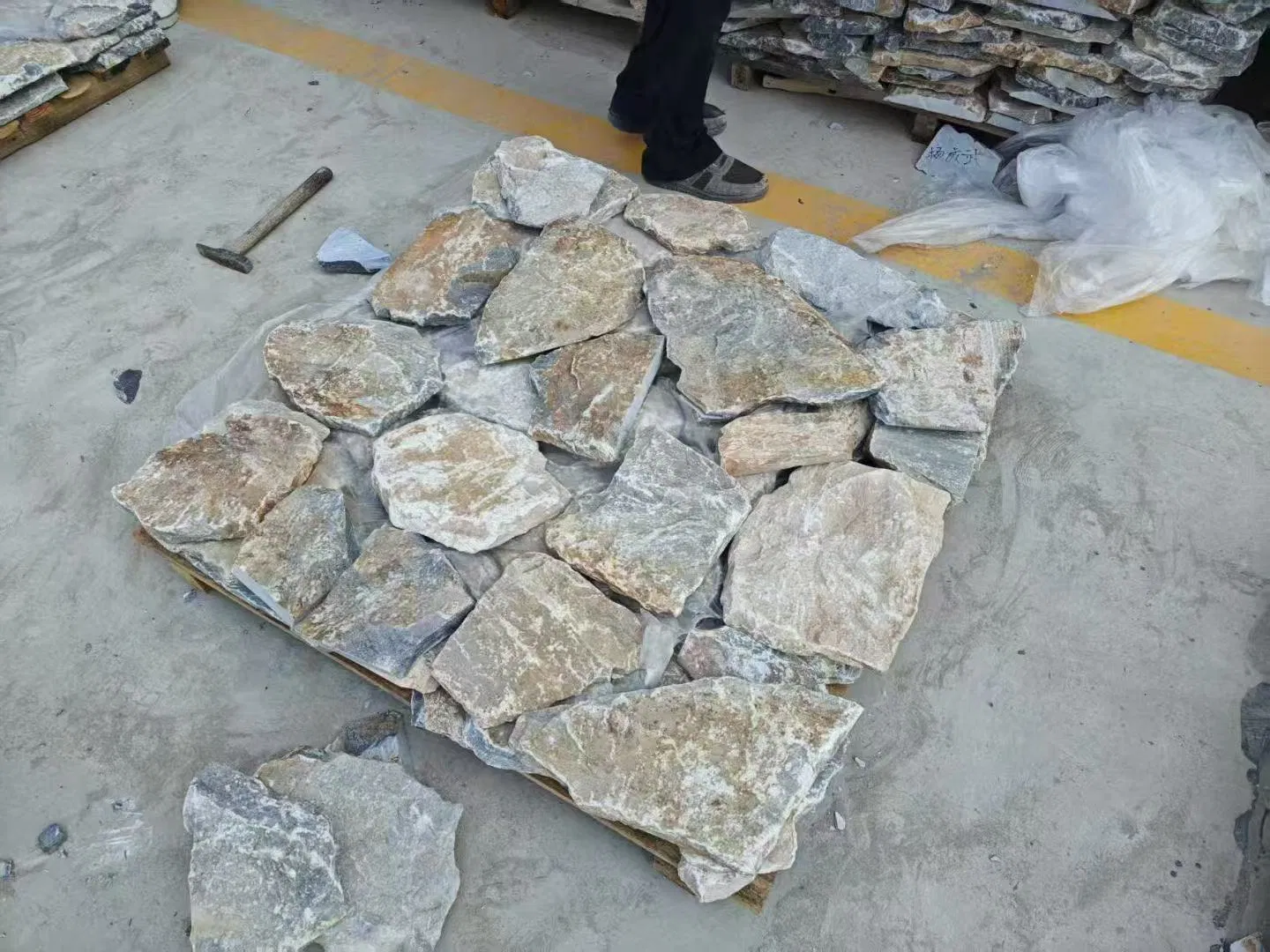 Natural Loose Stone for Garden Landscape Outdoor Project Exterior Paving Ls010