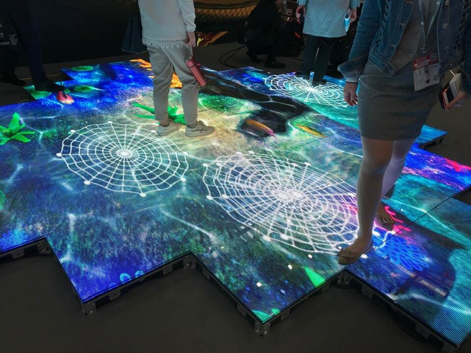 Advanced, High-Quality LED Screen Dance Floor and Interactive Display