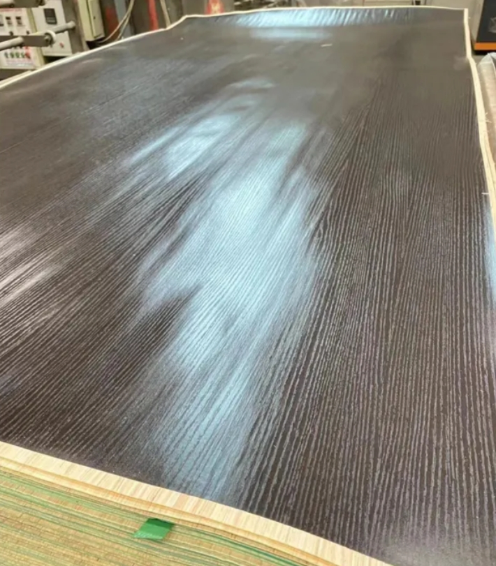 New Design Home Decor Decoration Material Hot Press Veneer Profiles Melamine Impregnite Paper & Basepaper Engineered Veneer