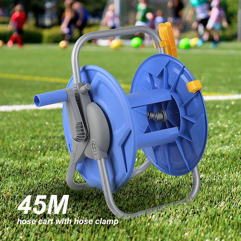 Gartenkraft Ergonomically Designed Planting Rolling Liberty Hose Reel Cart