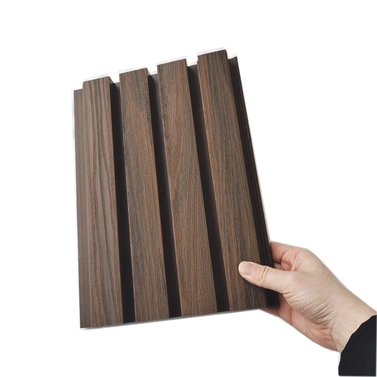 Waterproof Building Materials Wooden Grain Wall Cladding Board Outdoor WPC Wall Panel