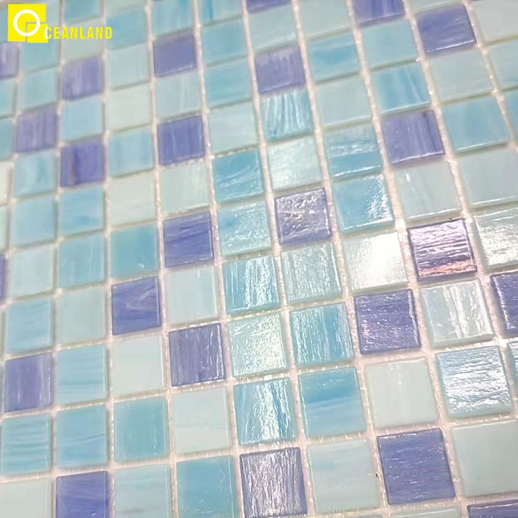 Квадратная мозаичная плитка для бассейна 30x30 мм