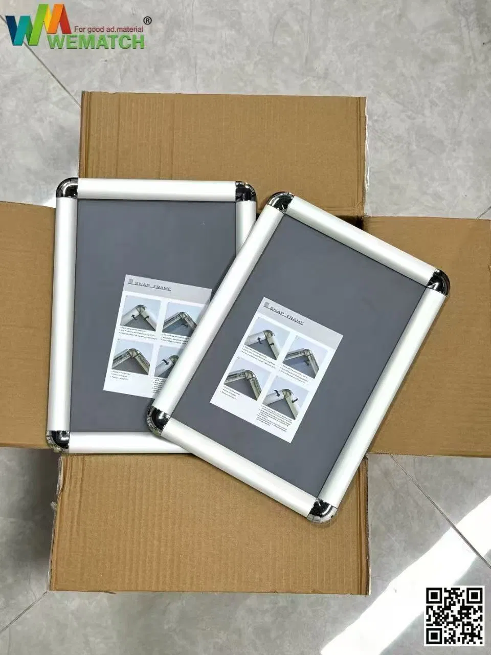 Stylish Aluminium Snap Frame for Movie Poster Showcase