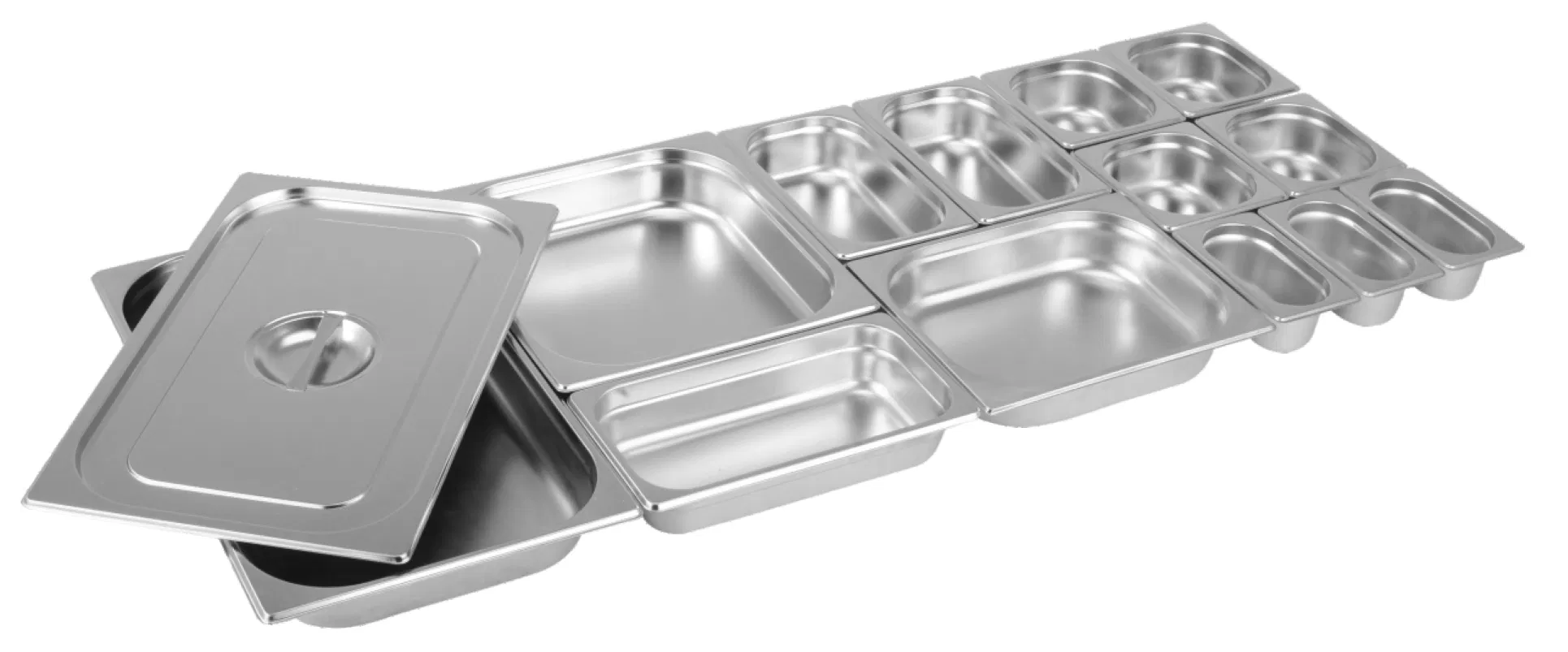 1/4 Quart Size Stainless Steel Gn Pan