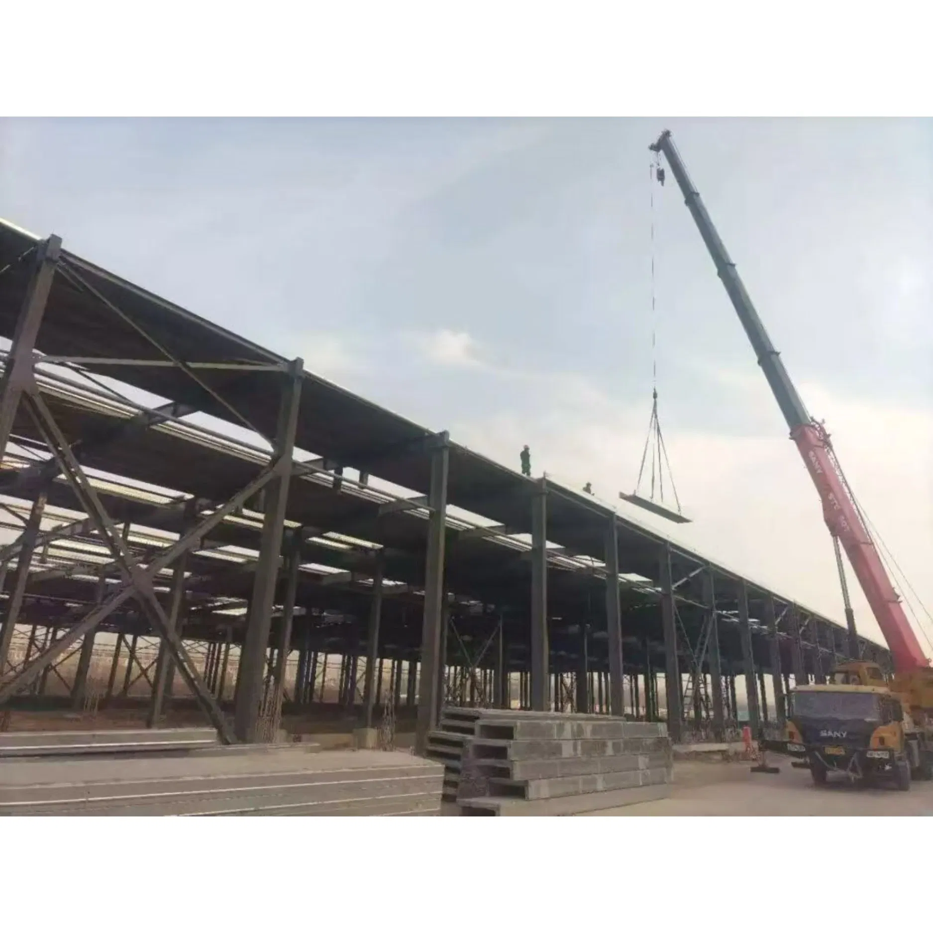 High-Precision Industrial Steel Structure