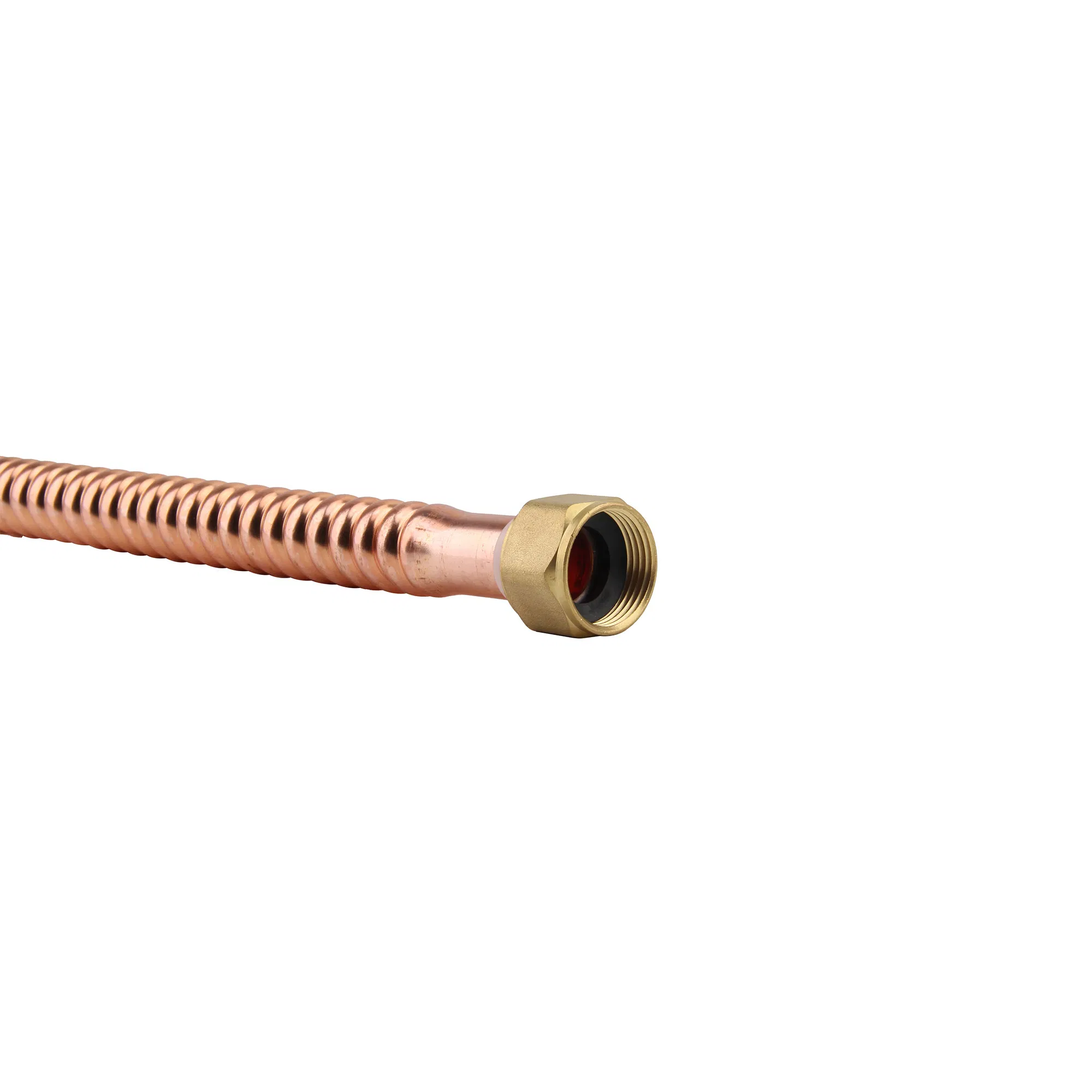 3/4" Sweat X 3/4" Fip High Quality Corrugated Copper Water Heater Connector